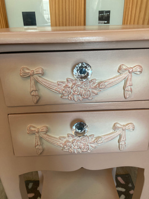 Bespoke French bedside cabinet